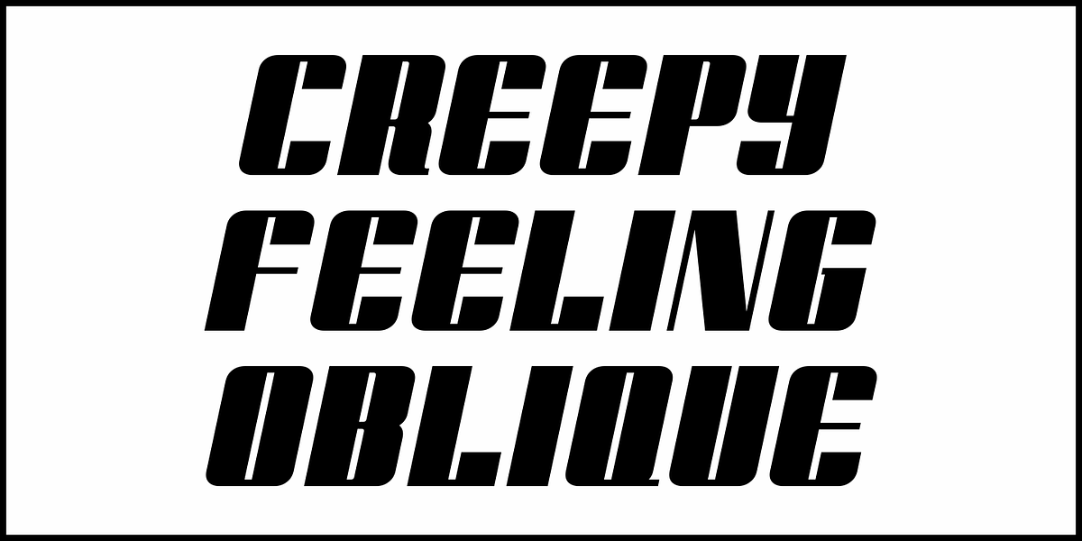 Creepy Feeling JNL, a Sans Serif Font by Jeff Levine Fonts (Photo 4 of 5)