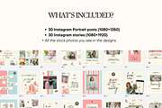Green & Pink Instagram, a Social Media Template by Anna Design Studio (Thumbnail 3 of 11)