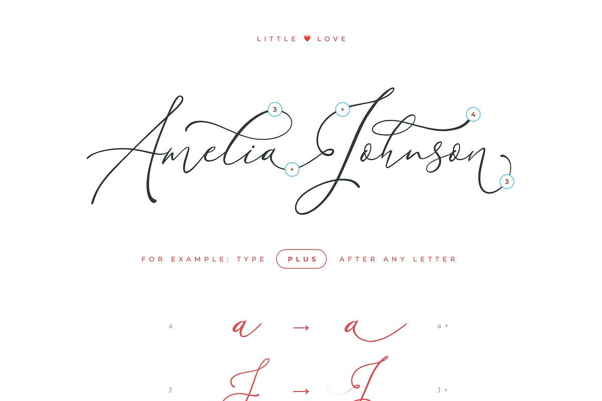Little Love - for Templett & Corjl, a Script Font by Blessed Print (Photo 14 of 25)