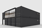 3D Model Container Cafe 14, an Architecture 3D Model by SR 3D Visual (Thumbnail 7 of 19)
