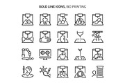 Bold Line Icons, an Outline Icon by Howcolour (Thumbnail 83 of 151)