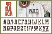 Wild Wild West. Color Font (4styles), a Serif Font by Cosmic Store (Thumbnail 5 of 8)
