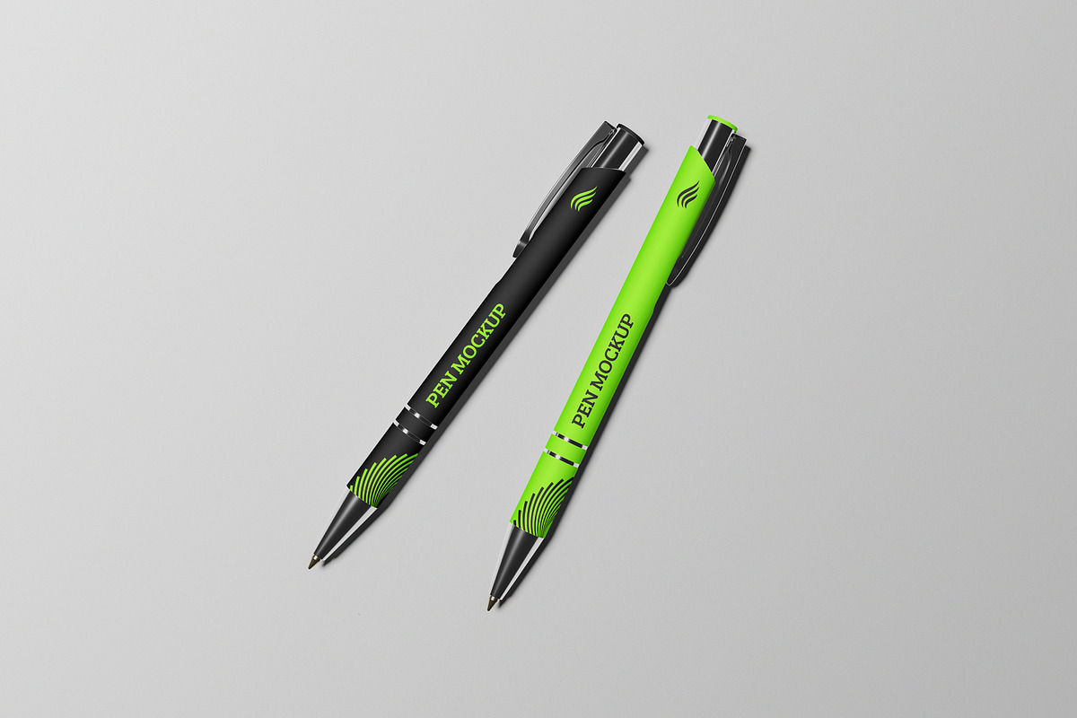 High Quality Pen Mockup, a Pens & Pencil Mockup by AKMAL STUDIO (Photo 5 of 5)