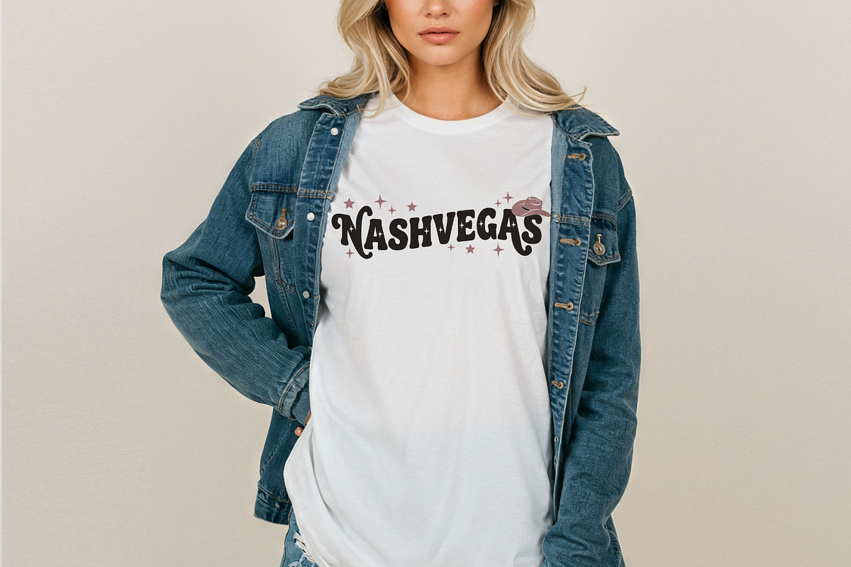 Cowgirl Disco SVG Bundle Nashville, a Graphic by TanchaArt (Photo 7 of 11)