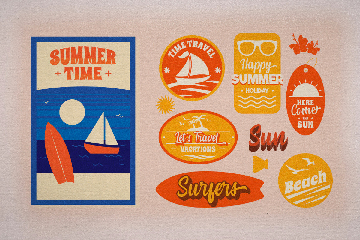 Summer Fruits - Layered Font preview 7
