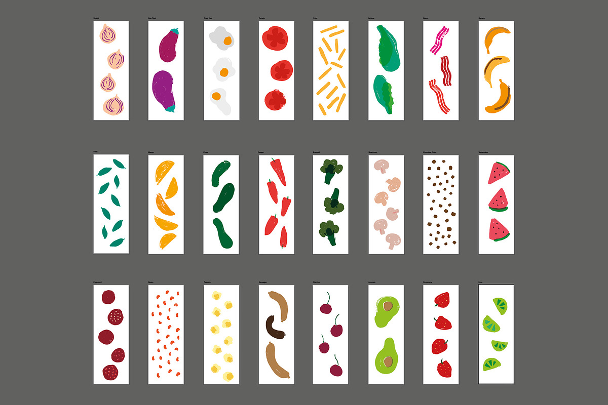 Painterly Food Vector Illustrations, a Food Illustration by This For There (Photo 11 of 11)