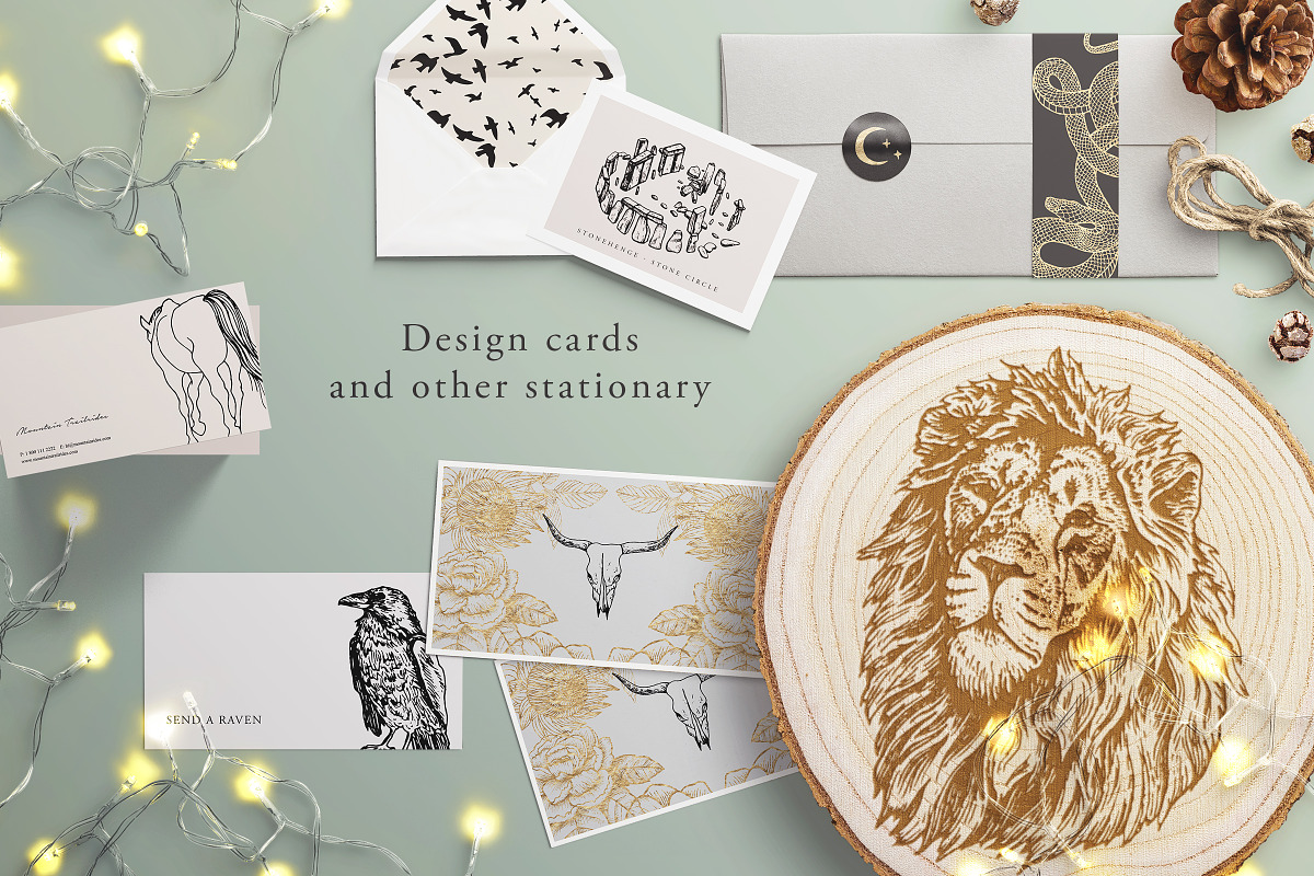 Murmurations and Other Magic, a Texture Illustration by Barn Owl Studio (Photo 7 of 16)