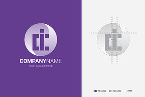 Creative 'C I' Letter Logo Design, a Branding & Logo Template by rpdesignstudio