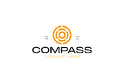 Compass Navigation Circle Logo, a Branding & Logo Template by Signatoro (Thumbnail 1 of 2)