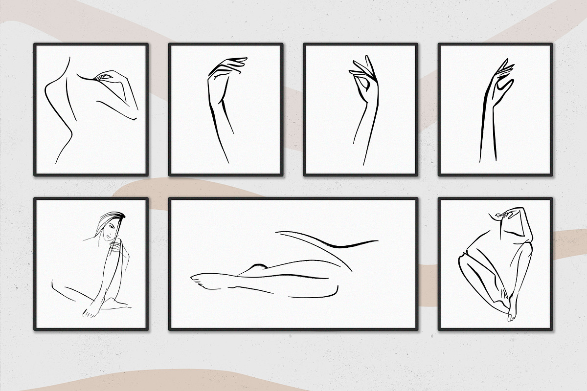Inkling. Line Art Women, a Person Illustration by AnMark (Photo 4 of 12)