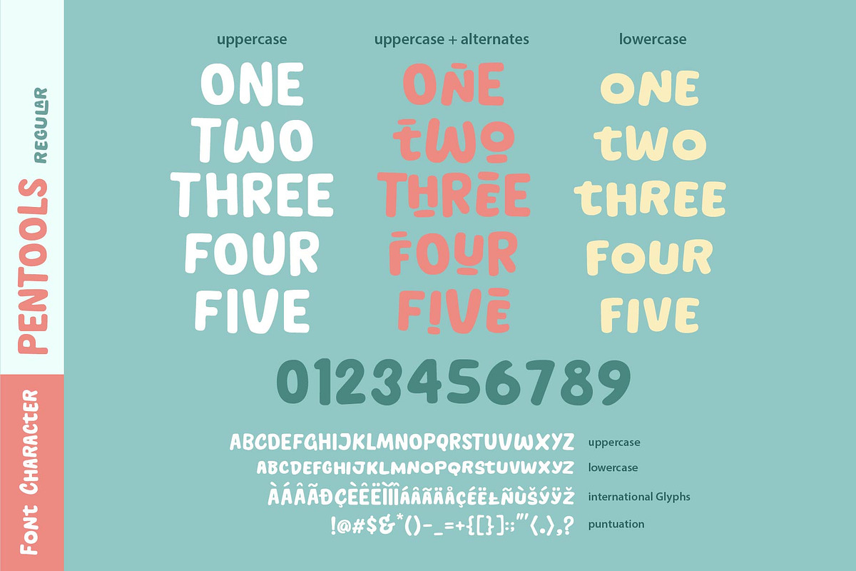 PENTOOLS - Display Font, a Font by Olexstudio (Photo 3 of 10)