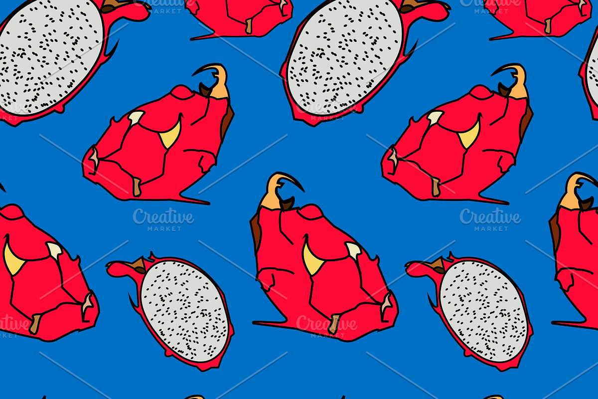Dragon eye, exotic fruit., a Food Illustration by OS
