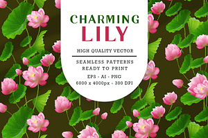 Handmade Charming Lilies Pattern