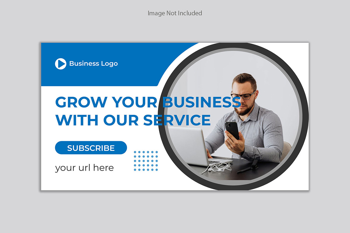 Business Youtube Thumbnail, a Social Media Template by Lakhan1998 (Photo 4 of 5)