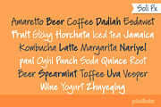 Soli Px, a Script Font by Letradora (Thumbnail 4 of 6)