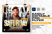 Royal Night Party Flyer Design, a Flyer Template by Shajib Shikder (Thumbnail 1 of 2)