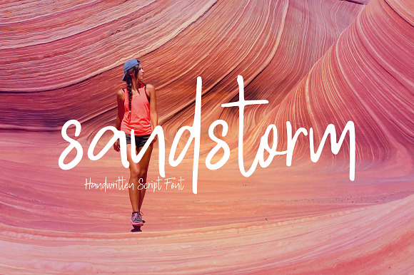 sandstrom | Handwritten script Font preview 8