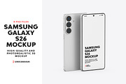 Samsung Galaxy S26 Mockup, an Android Mockup by UnicDesign (Thumbnail 1 of 9)