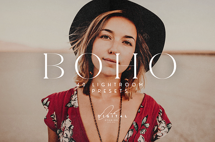 40 Boho Lightroom Presets