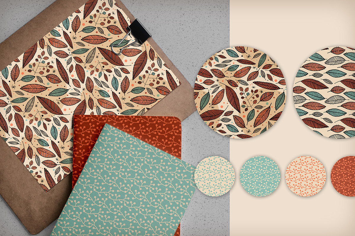 Floral Pattern Collection, a Pattern Graphic by Pia Kolle (Photo 10 of 10)