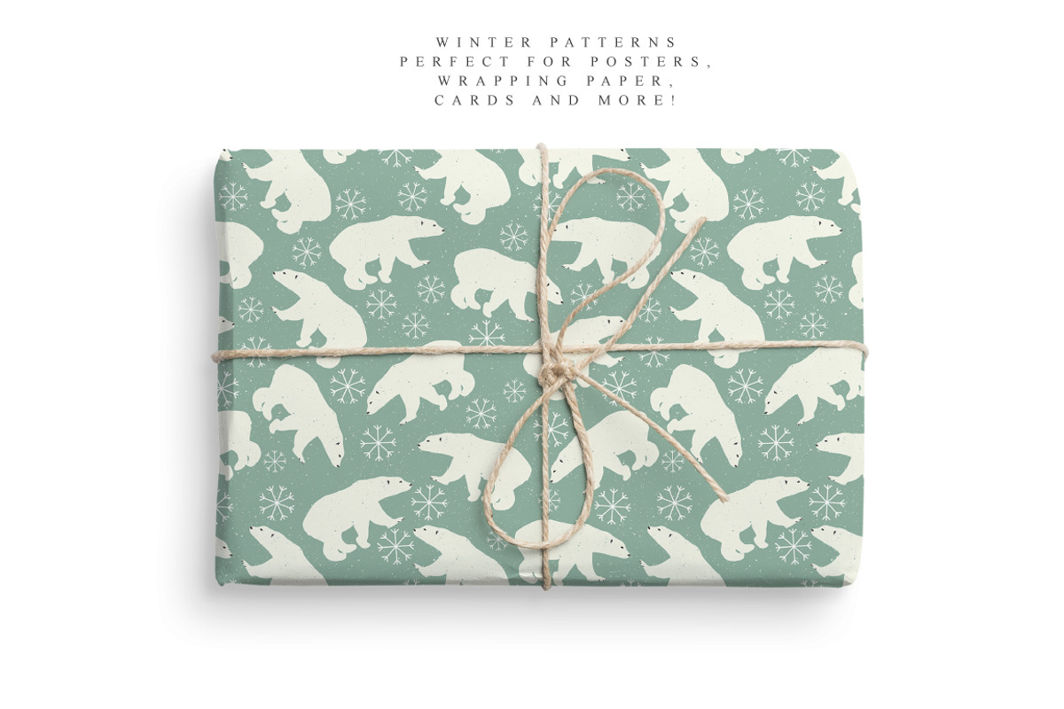 Winter patterns, a Pattern Graphic by Julia Dreams (Photo 2 of 6)