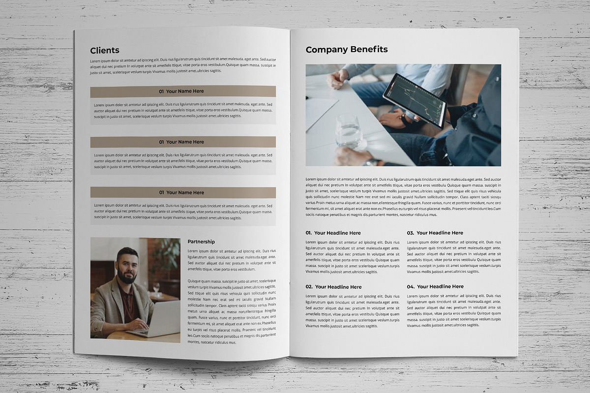 Project Proposal Brochure, a Brochure Template by SamiSimply7 (Photo 8 of 9)