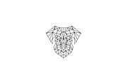 Geometric Luxury Dog Logo, a Branding & Logo Template by Luxury Logos (Thumbnail 3 of 4)