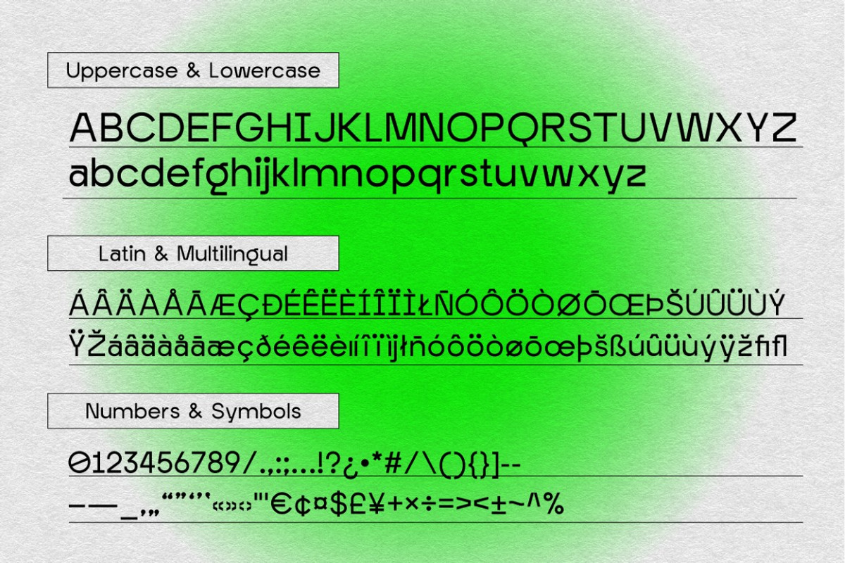 Geomisans, a Sans Serif Font by graphicook (Photo 2 of 10)