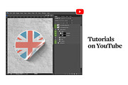 Transparent Sticker Mockup, a Graphic by rebrandy (Thumbnail 7 of 8)