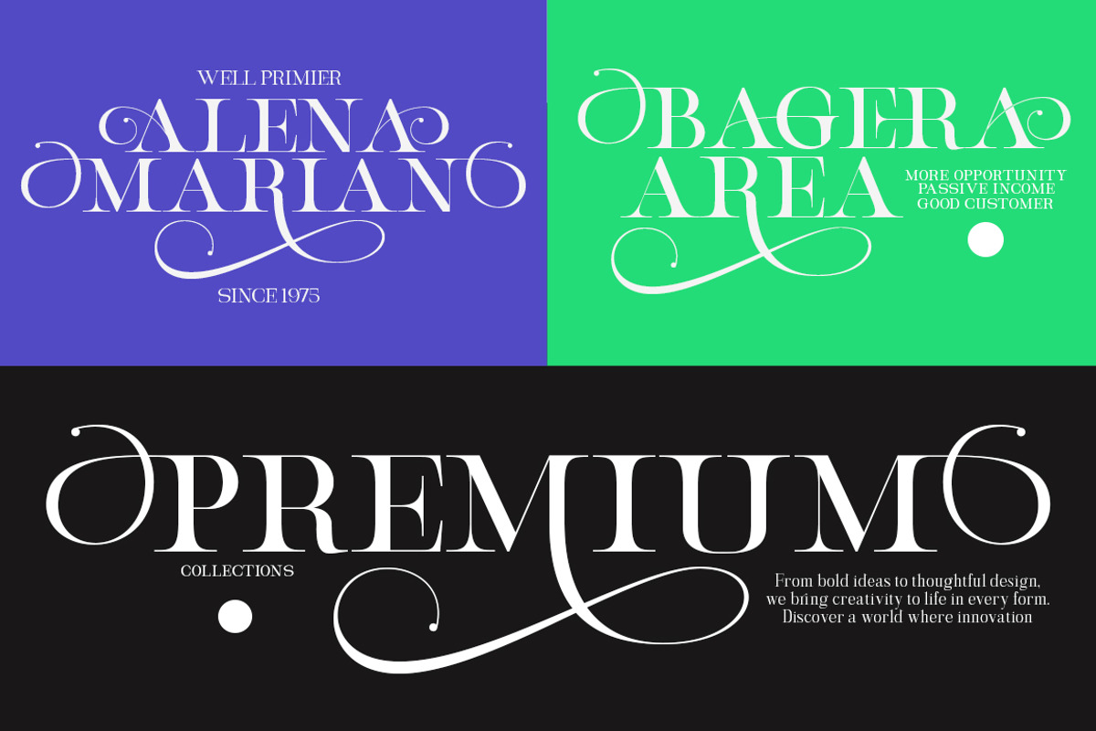 Aghetha Queen, a Serif Font by IM Studio (Photo 5 of 9)