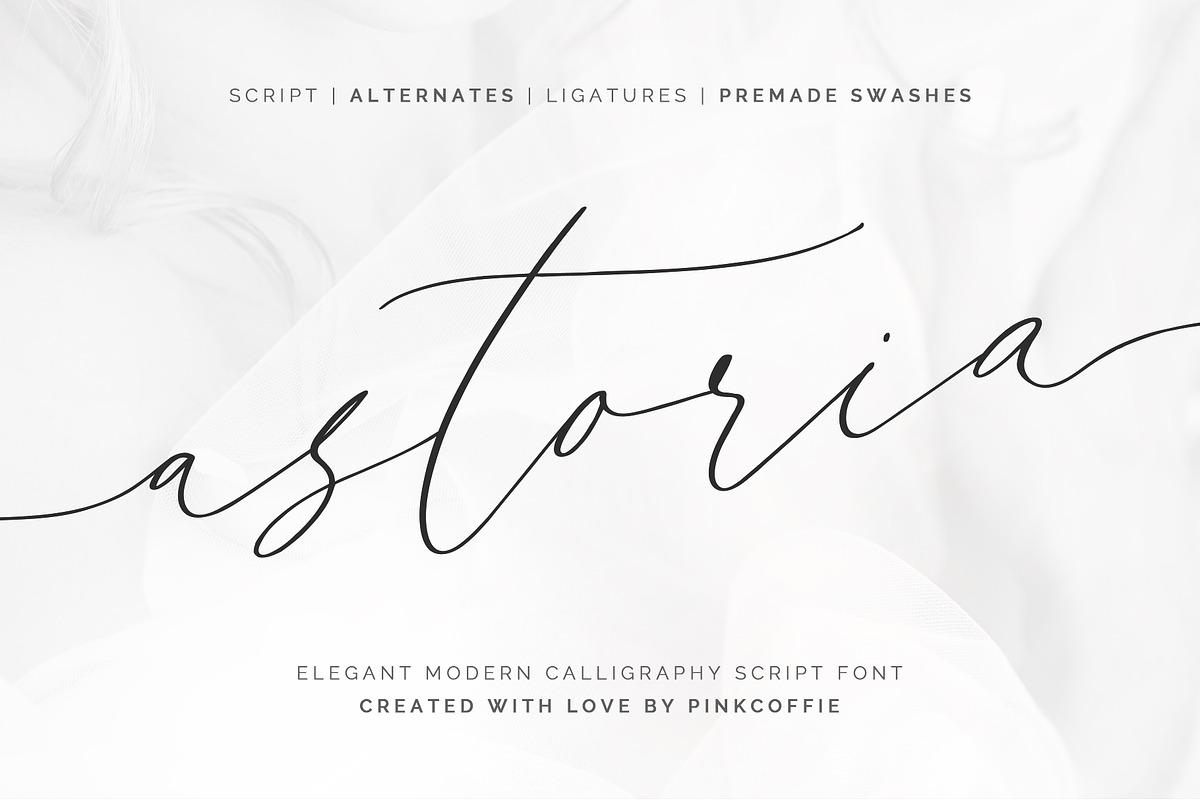 Astoria | Modern Calligraphy Script