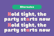 Edago - Fancy Retro Font, a Sans Serif Font by Tiptop Graphic (Thumbnail 5 of 9)