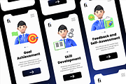 3D Business Performance Icon Set, a Characters & Person 3D Model by Flat Icons (Thumbnail 6 of 8)