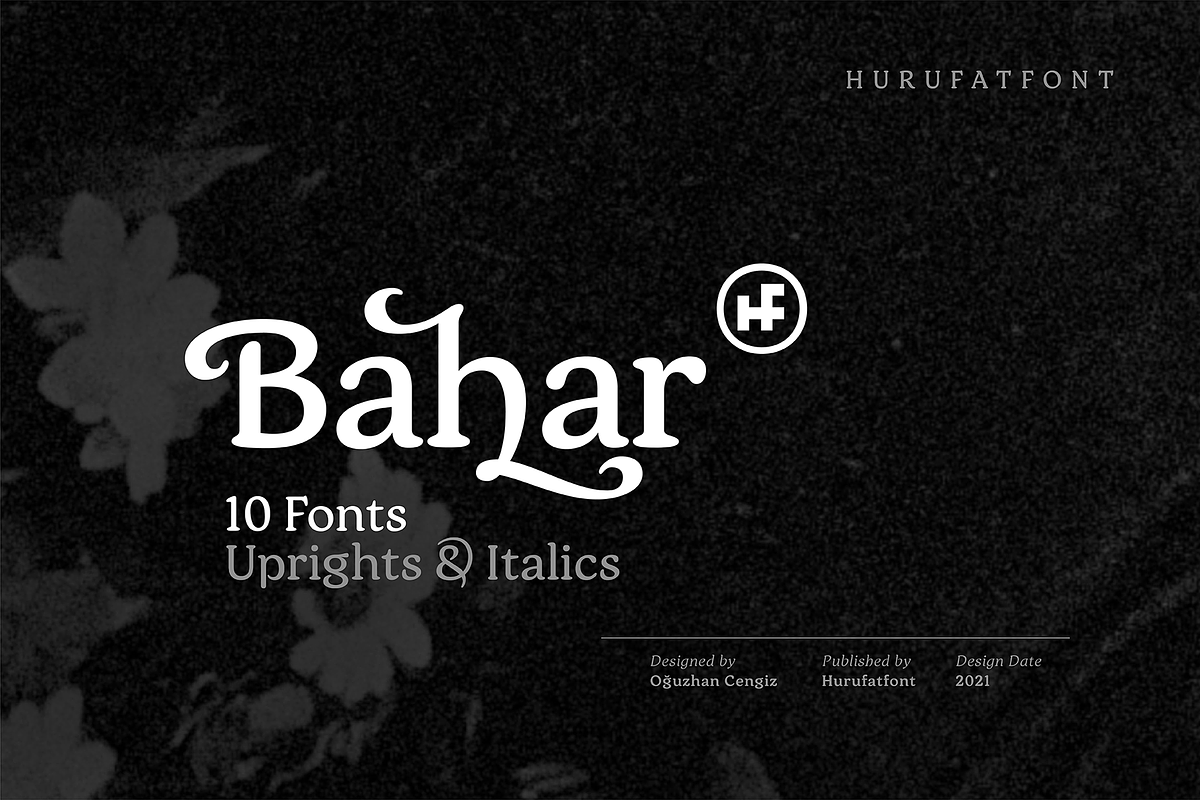 Bahar Serif, a Serif Font by Hurufatfont (Photo 1 of 16)
