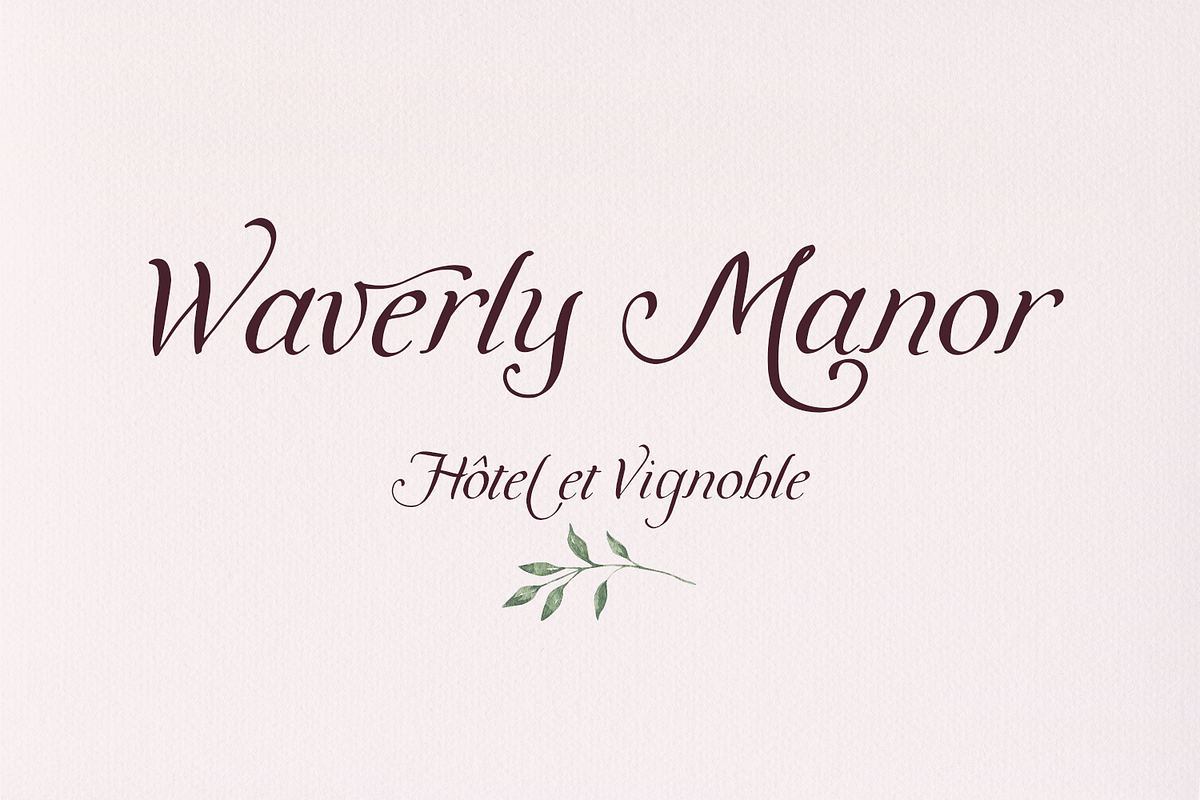 Meadowgrove Calligraphy Font, a Handwritten Font by Beck McCormick (Photo 3 of 10)