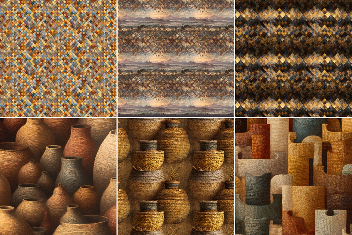 World’s Indigenous Peoples Patterns, a Pattern Graphic by Nicole Branger Art (Photo 27 of 38)