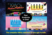 The Complete 1980s Graphics Bundle!, a Texture Illustration by Wingsart Studio (Thumbnail 2 of 9)
