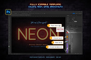 Real Neon Photoshop Effect, a Brushes & More by Andrew Skoch Design (Thumbnail 7 of 8)
