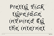 Cutie TM – Fancy Internet Font, a Sans Serif Font by Type Mania (Thumbnail 2 of 10)