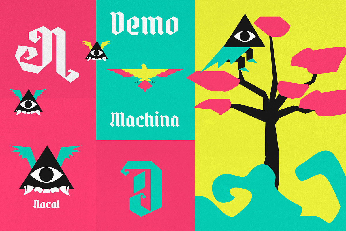 Kali Maya | Variable Gothic Typeface, a Blackletter Font by creativemedialab (Photo 9 of 12)