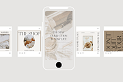 Whimsical Social Media Templates, a Device Mockup by Le Maison Bohem (Thumbnail 4 of 11)