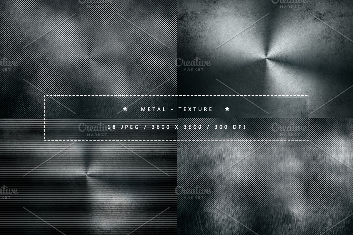 18 Metal Textures, a Texture Graphic by Orange Fox (Photo 3 of 7)