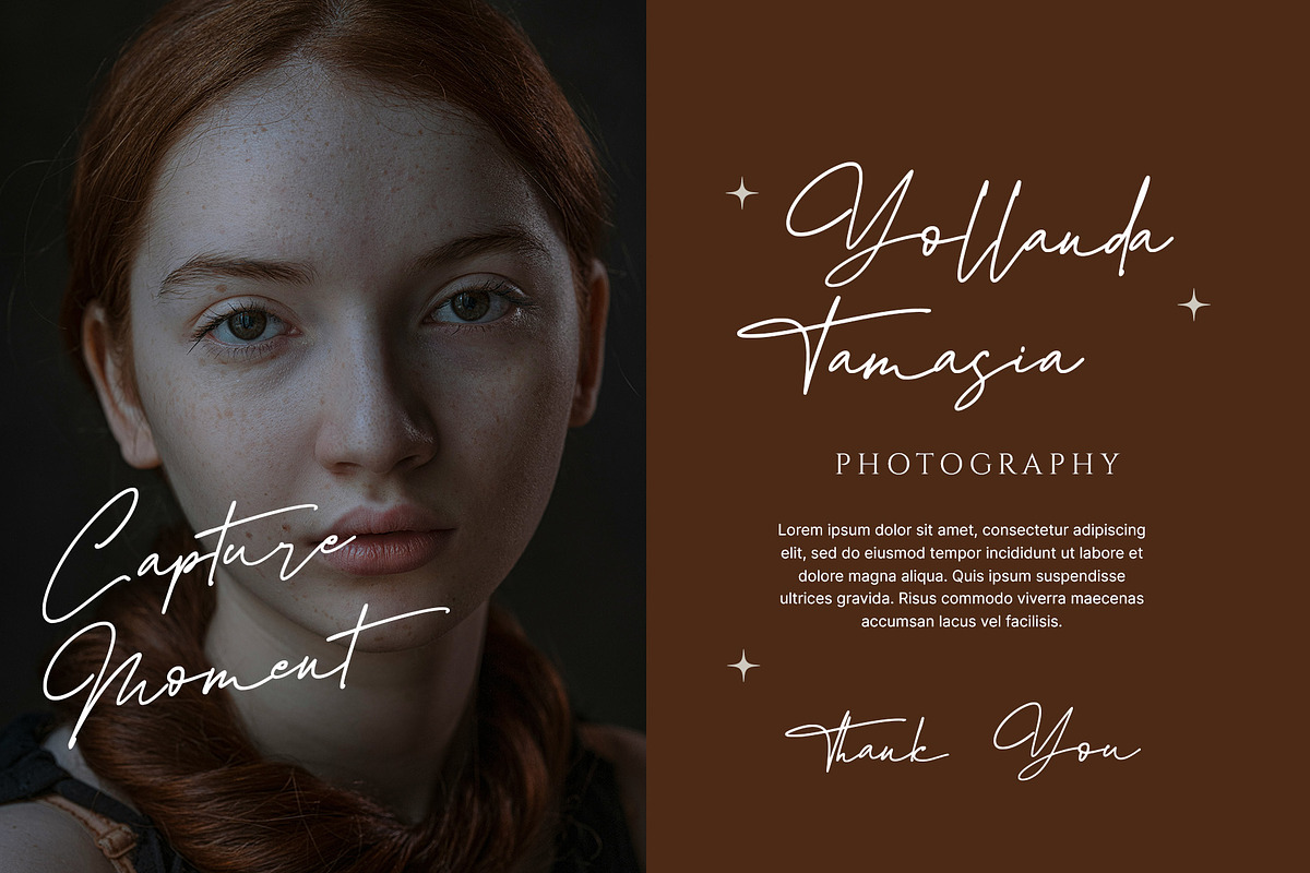 Bandarasa Signature, a Script Font by Kincrev Studio (Photo 7 of 10)