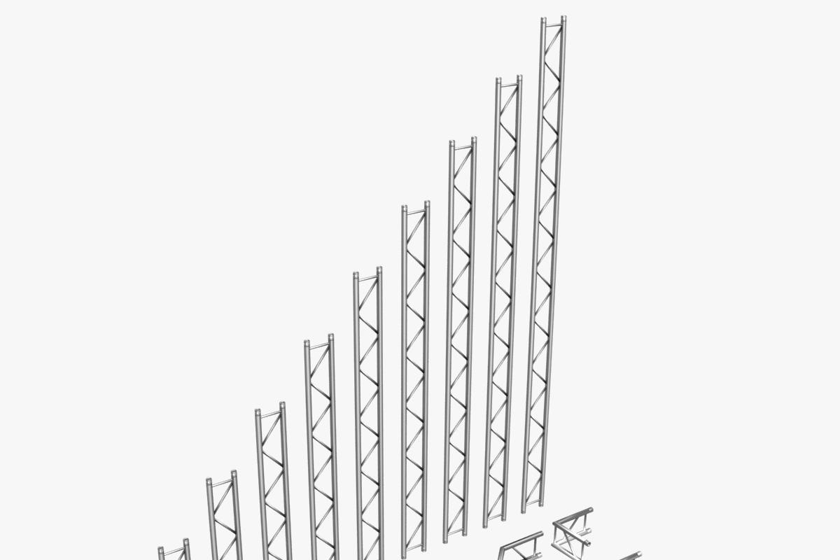 Trusses Collection - 129 PCS Modular, a Furniture 3D Model by akerStudio (Photo 8 of 88)