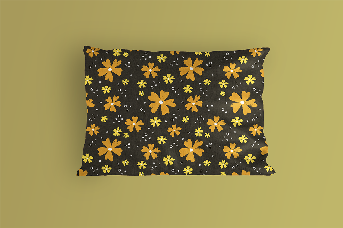 Hand-drawn Floral Pattern Collection, a Pattern Graphic by Rough Edges Supply Co. (Photo 7 of 10)