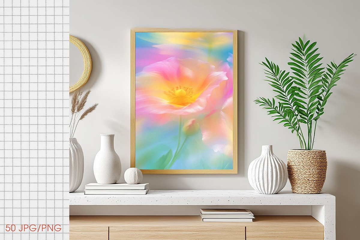 Whimsical Botanical Bliss Background, a Background Graphic by Anzhelika (Photo 11 of 12)
