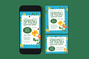 Spring Special Sale Flyer, a Flyer Template by graphicook (Thumbnail 3 of 3)