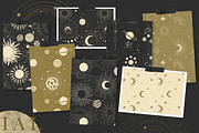Celestial Soul. Sun Moon Space., a Pattern Graphic by Alena Zaytseva (Thumbnail 8 of 18)