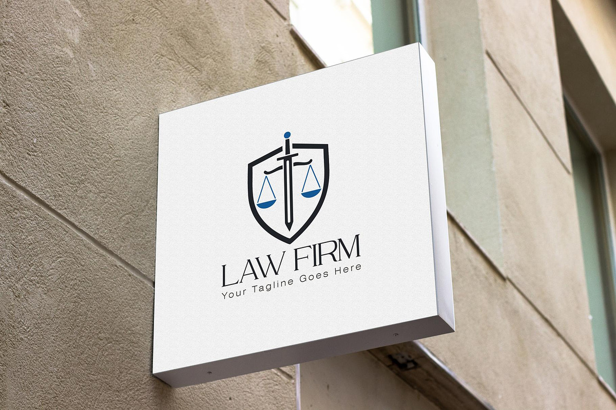 Professional Law Firm Logo Design, a Branding & Logo Template by YUDesignStore (Photo 2 of 11)