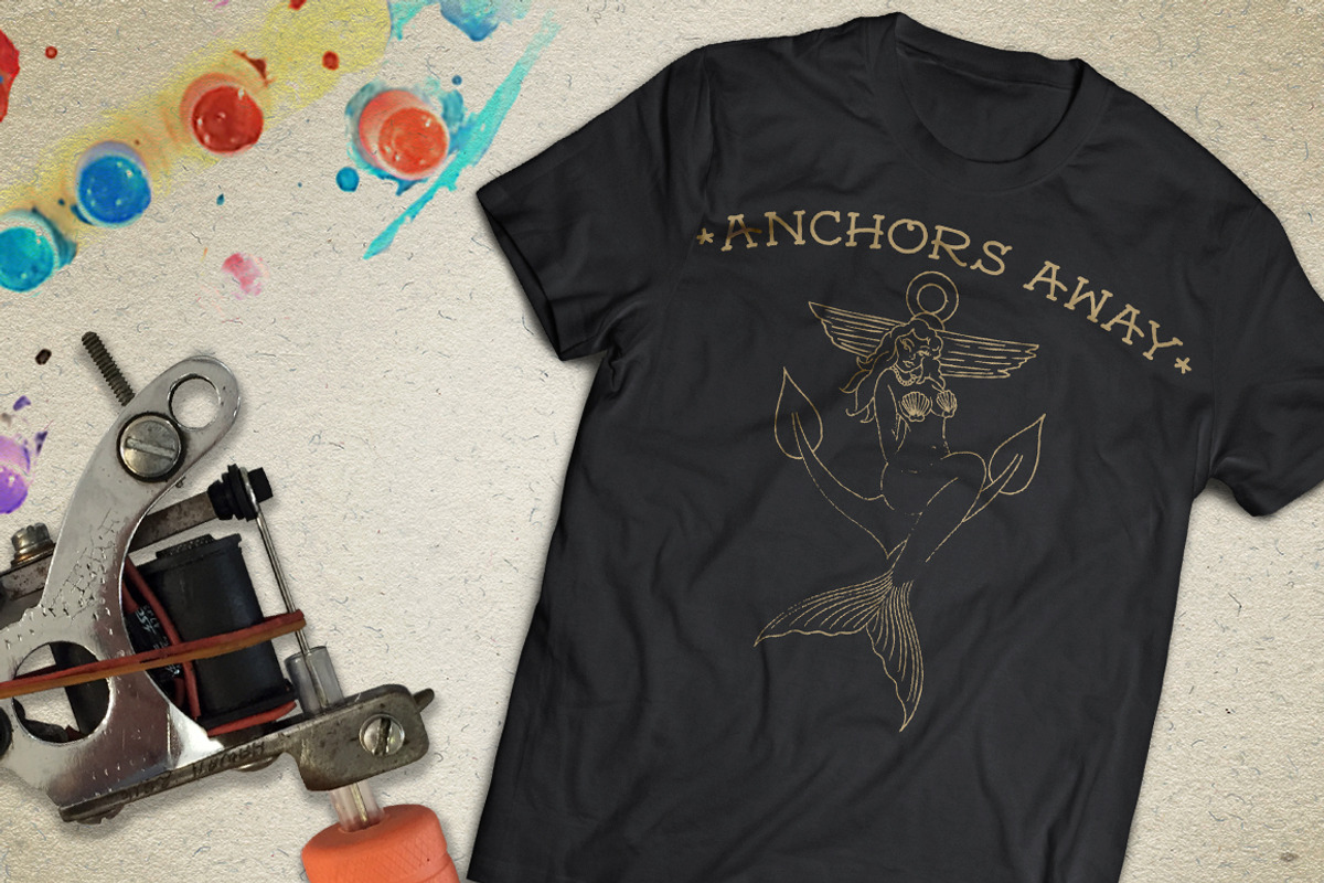 Traditional Tattoo Cap N' Serif preview 3